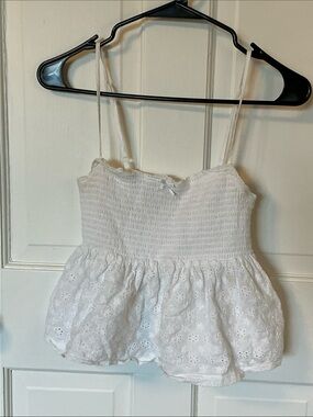 White Babydoll Top